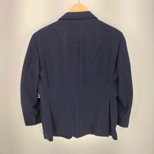 バーバリーズ BURBERRYS TASMANTA WOOL 金ボタン 紺ブレザー メンズ 96-92-165BE4