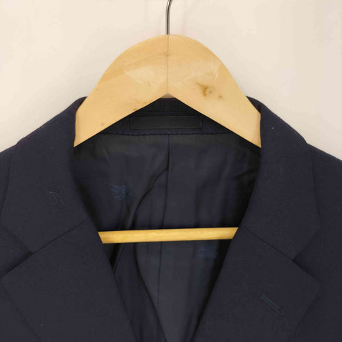 バーバリーズ BURBERRYS TASMANTA WOOL 金ボタン 紺ブレザー メンズ 96-92-165BE4