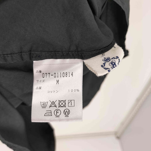ヒューマンウーマン HUMAN WOMAN 20SS ギャザー サークル コットン シャツ ブラウス レディース JPN:M