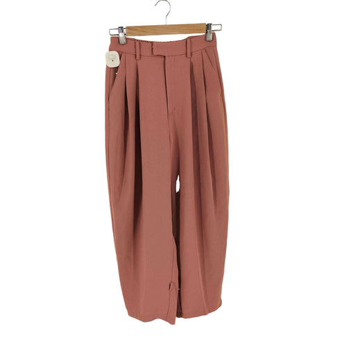 ジーナシス JEANASIS ワイドテーパードパンツ レディース JPN:M