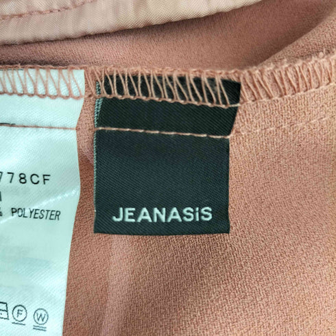 ジーナシス JEANASIS ワイドテーパードパンツ レディース JPN:M