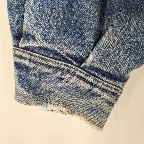 トラサルディ TRUSSARDI ビッグシルエットデニムジャケット メンズ Xl