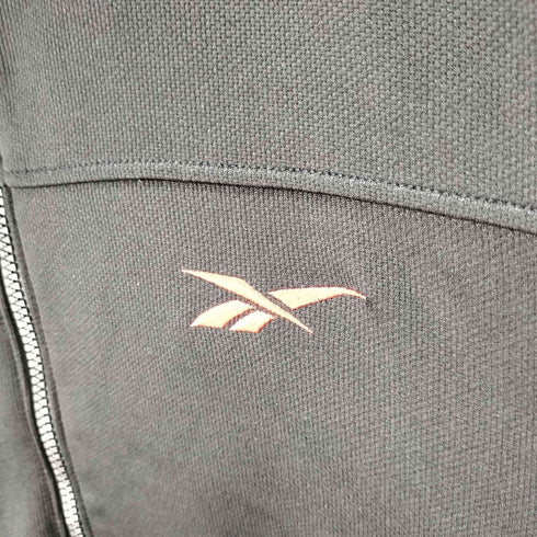 リーボック Reebok ワンポイントロゴ刺繍 サイドライントラックジャケット メンズ LL