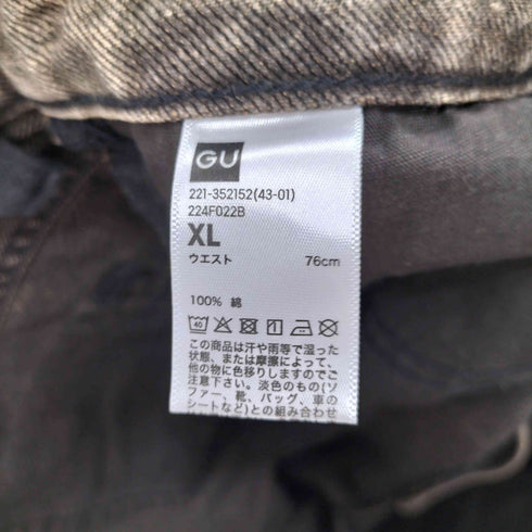 ジーユー GU バレルレッグジーンズ メンズ JPN:XL