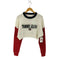 トミージーンズ tommy jeans クロップドアーカイブセーター レディース import:XS