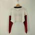 トミージーンズ tommy jeans クロップドアーカイブセーター レディース import:XS
