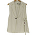 ザラ ZARA サイド アジャスター ベルト ジレ ベスト レディース import:XS