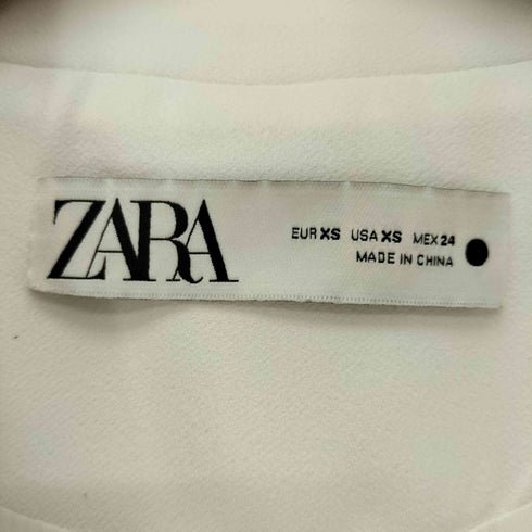 ザラ ZARA サイド アジャスター ベルト ジレ ベスト レディース import:XS