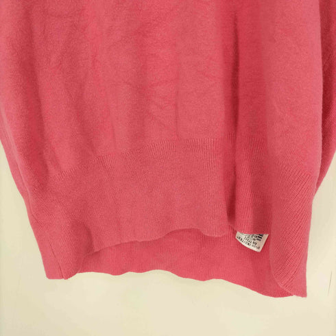 ザラ ZARA バック ボタン レーヨン混 ニット Tシャツ レディース import:M