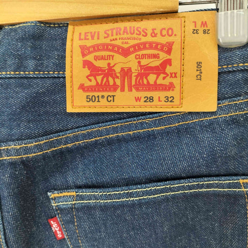 リーバイス Levis 501CT ストレートパンツ レディース 28/32