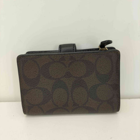 コーチ COACH シグネチャー柄 二つ折り財布 レディース