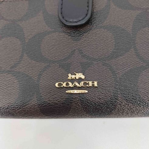 コーチ COACH シグネチャー柄 二つ折り財布 レディース