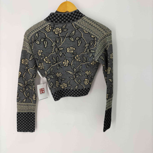 ケンゾー KENZO 80-90S 花柄カーディガン レディース JPN:2
