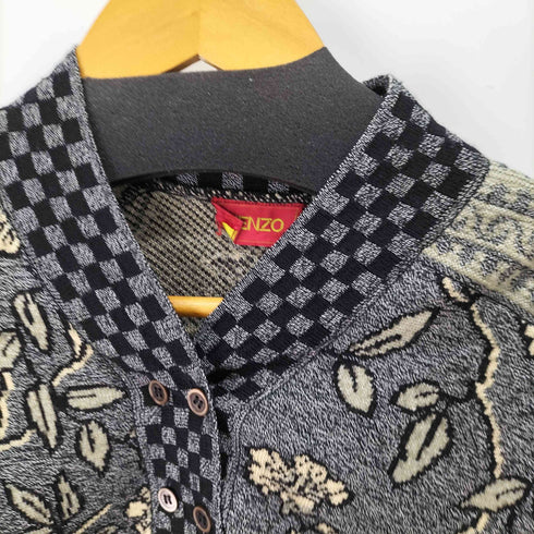 ケンゾー KENZO 80-90S 花柄カーディガン レディース JPN:2