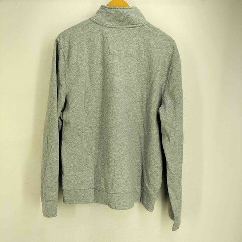 ノーティカ NAUTICA ワンポイント刺繍 ハーフジップ 長袖 プルオーバースウェット メンズ import:L