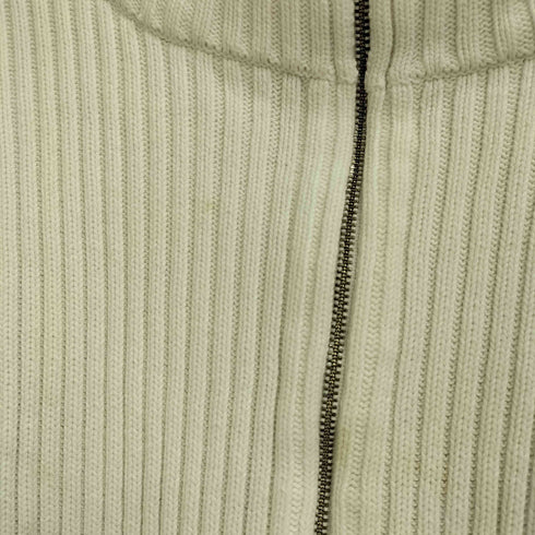 トミーヒルフィガー TOMMY HILFIGER 00s ハイネック ジップアップ ドライバーズ コットンニット レディース import:XL