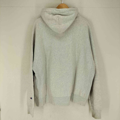 チャンピオン Champion MVP REVERSE WEAVE フロントプリントプルオーバーパーカー メンズ JPN:XL