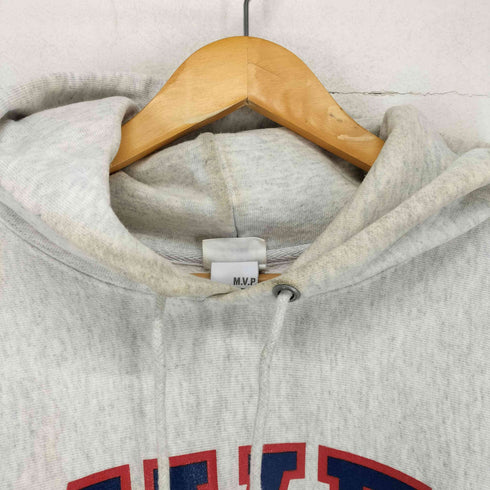 チャンピオン Champion MVP REVERSE WEAVE フロントプリントプルオーバーパーカー メンズ JPN:XL