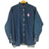 エックスガール X-girl FACE EMBROIDERY DENIM SHIRT レディース JPN:M