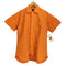 マーガレットハウエル MARGARET HOWELL 90-00S 黒タグ レギュラーカラーシャツ コットン&リネン 半袖シャツ メンズ JPN:S