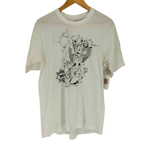 ベルトン BELTON 70s USA製 シングルステッチ フロントプリント S/S TEE メンズ JPN:L