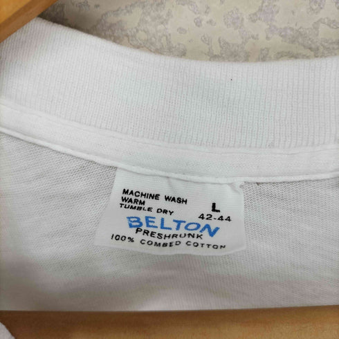 ベルトン BELTON 70s USA製 シングルステッチ フロントプリント S/S TEE メンズ JPN:L