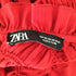 ザラ ZARA ギャザー フリル ノースリーブ ブラウス レディース import:XS