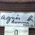 アニエスベーオム Agnes b.homme ハイネック コットンリブカットソー メンズ JPN:0