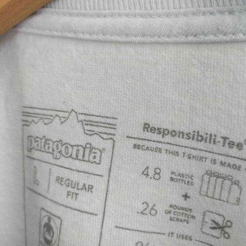 パタゴニア patagonia pataloha HONOLULU ロゴプリント クルーネック 半袖 Tシャツ メンズ import:L