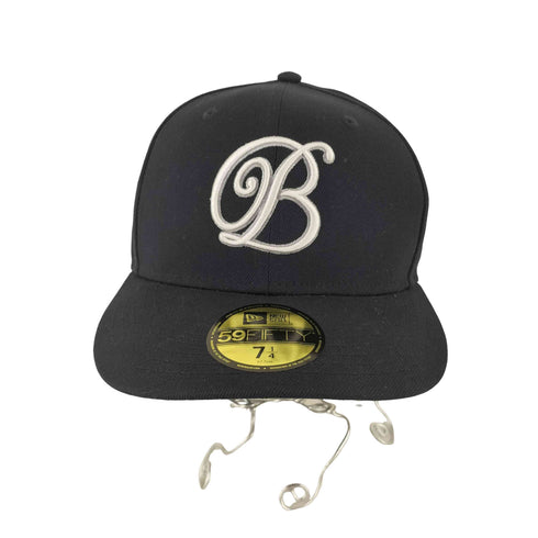 ザブラックアイパッチ THE BLACK EYE PATCH B EMBELEM PRE CURVED NEW ERA CAP メンズ 7 1/4