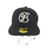 ザブラックアイパッチ THE BLACK EYE PATCH B EMBELEM PRE CURVED NEW ERA CAP メンズ 7 1/4