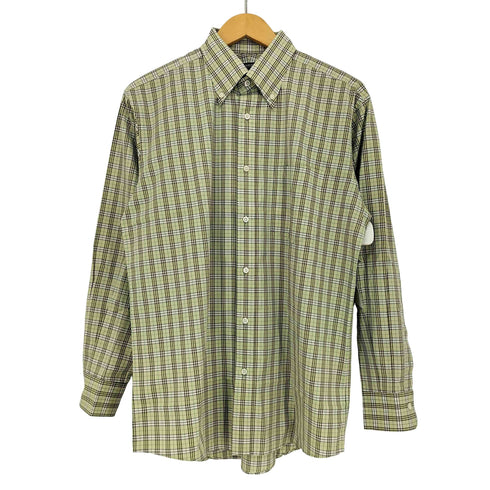バーバリーロンドン BURBERRY LONDON チェック ボタンダウンシャツ メンズ import:L