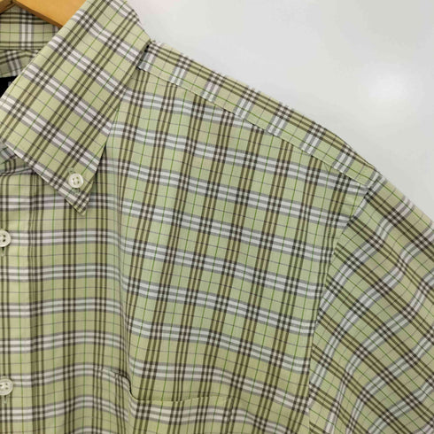 バーバリーロンドン BURBERRY LONDON チェック ボタンダウンシャツ メンズ import:L