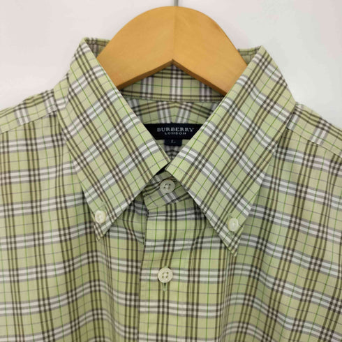 バーバリーロンドン BURBERRY LONDON チェック ボタンダウンシャツ メンズ import:L