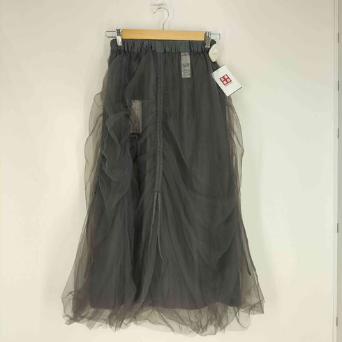 マウジー moussy TULLE DRAWSTRING MAXI マキシ スカート レディース JPN:1