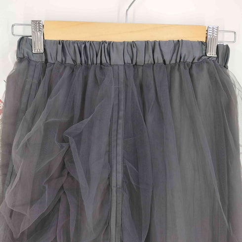 マウジー moussy TULLE DRAWSTRING MAXI マキシ スカート レディース JPN:1