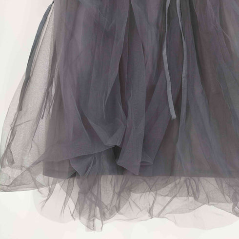 マウジー moussy TULLE DRAWSTRING MAXI マキシ スカート レディース JPN:1