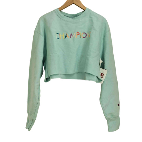 チャンピオン Champion REVERSE WEAVE リバースウィーブ リメイク クロップド スウェット レディース import:M