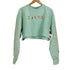 チャンピオン Champion REVERSE WEAVE リバースウィーブ リメイク クロップド スウェット レディース import:M