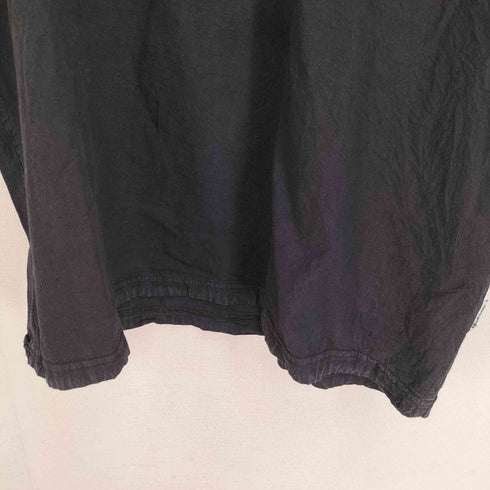 90s EZZE WEAR ハーフジップ 半袖 コットンプルオーバーシャツ メンズ import:M