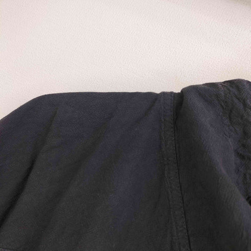 90s EZZE WEAR ハーフジップ 半袖 コットンプルオーバーシャツ メンズ import:M