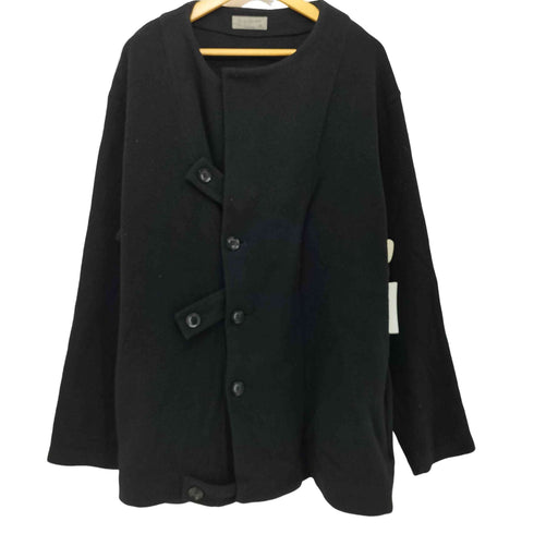 ヨウジヤマモトプールオム Yohji Yamamoto POUR HOMME 19AW Funnel Neck Wool Blend Long Coat メンズ JPN:3