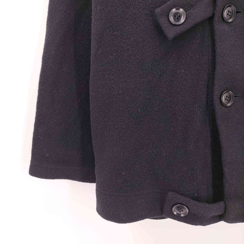 ヨウジヤマモトプールオム Yohji Yamamoto POUR HOMME 19AW Funnel Neck Wool Blend Long Coat メンズ JPN:3