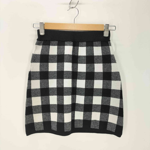 ダーリッチ Darich ギンガムチェックニットセットアップ レディース FREE