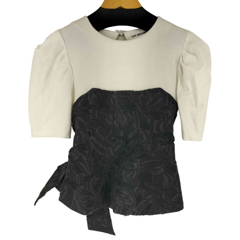 リリーブラウン Lily Brown コルセットドッキングTシャツ レディース ONE SIZE