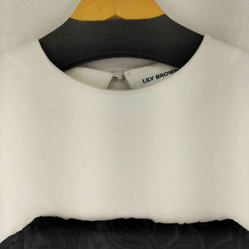 リリーブラウン Lily Brown コルセットドッキングTシャツ レディース ONE SIZE
