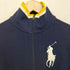 ポロバイラルフローレン Polo by RALPH LAUREN ビッグポニー刺繍 鹿の子 トラック ジャケット メンズ import:M
