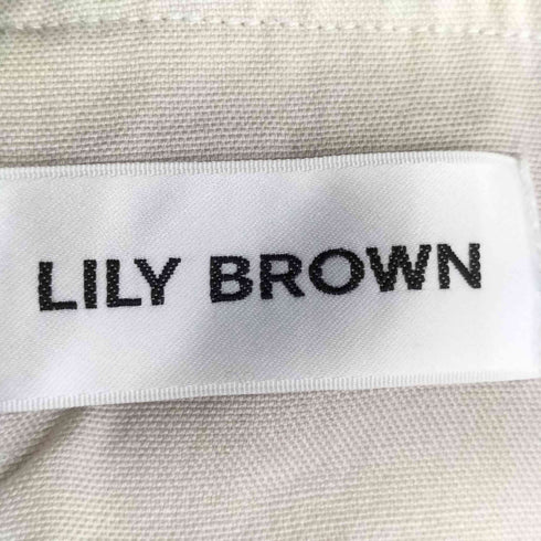リリーブラウン Lily Brown ラップショートパンツ レディース 0