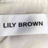 リリーブラウン Lily Brown ラップショートパンツ レディース 0
