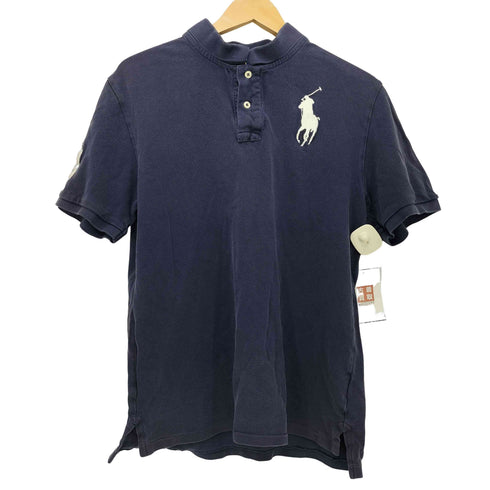 ポロラルフローレン POLO RALPH LAUREN ビッグポニー刺繍 鹿の子 S/S ポロシャツ メンズ import:XL